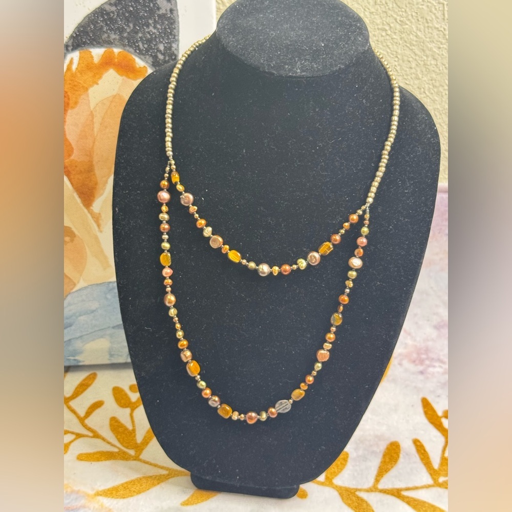 Peyote Bird Multicolor Sundance Beaded Necklace